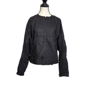 𝅺MOTO Jacket Size Large  motorcycle Jacket Black color ICON MERC